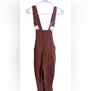 Pink Lily Chestnut Jumpsuit Overalls